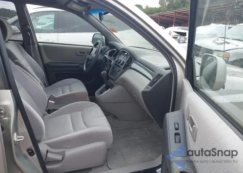 2001 Toyota Highlander V6 from USA, damaged, VIN JTEGF21A710023370